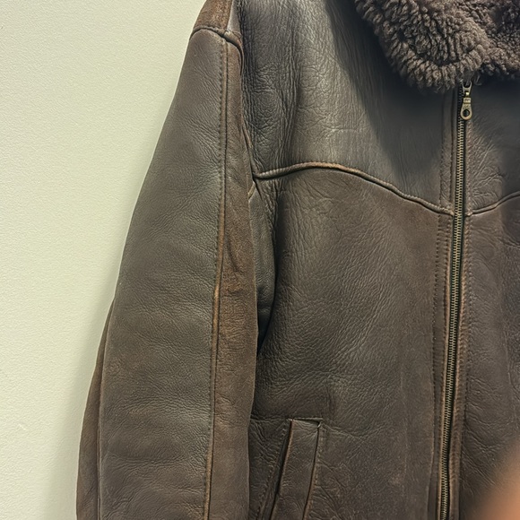 Vintage Brown Jacket with Hood - Picture 3 of 8